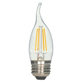 Satco 4.5w CA11 LED Filament 450Lm 2700K Warm White Dimmable Bulb - 40w Equiv