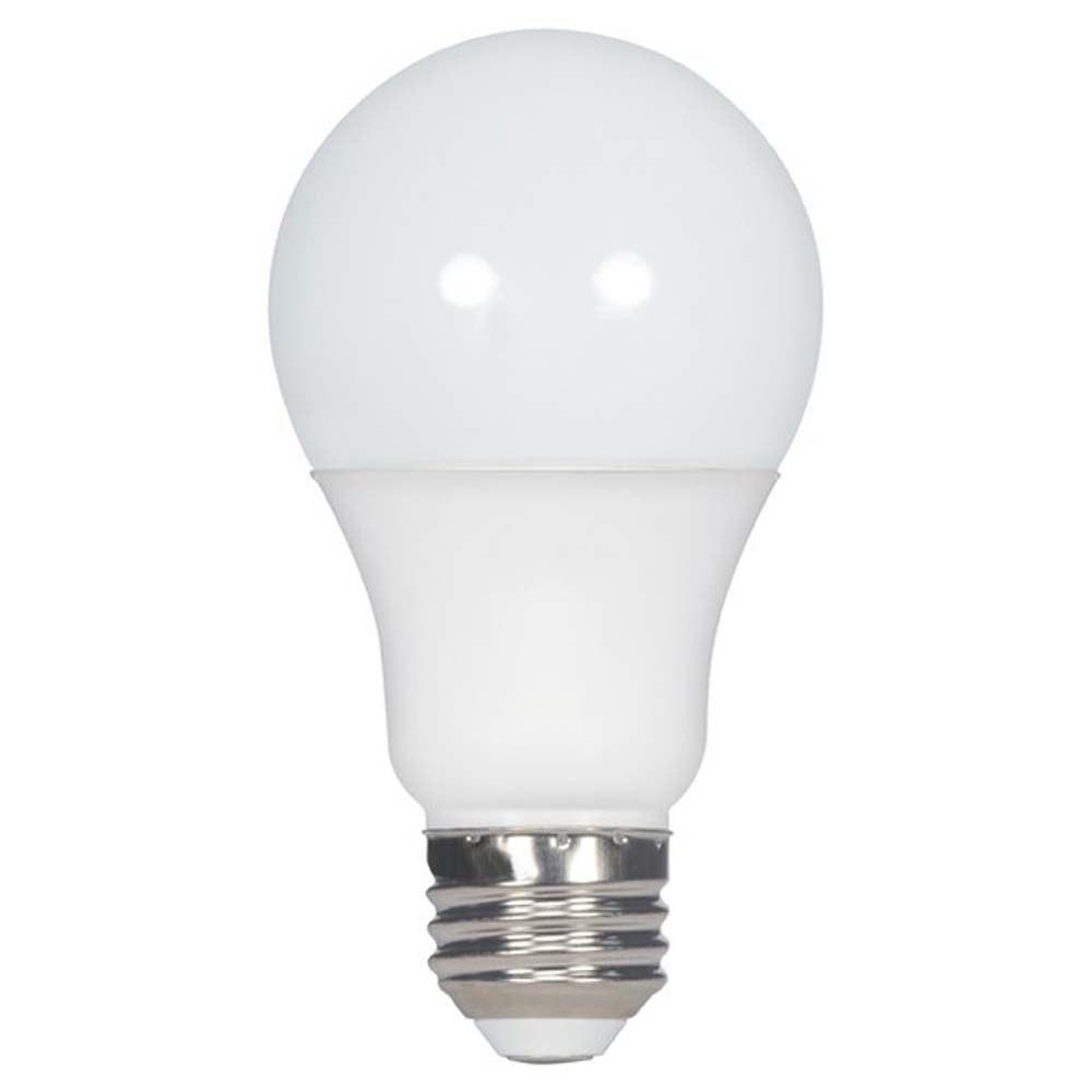 8.5w A19 LED 120-277v 600Lm 2700K Warm White Non-Dimmable E26 Base Bulb