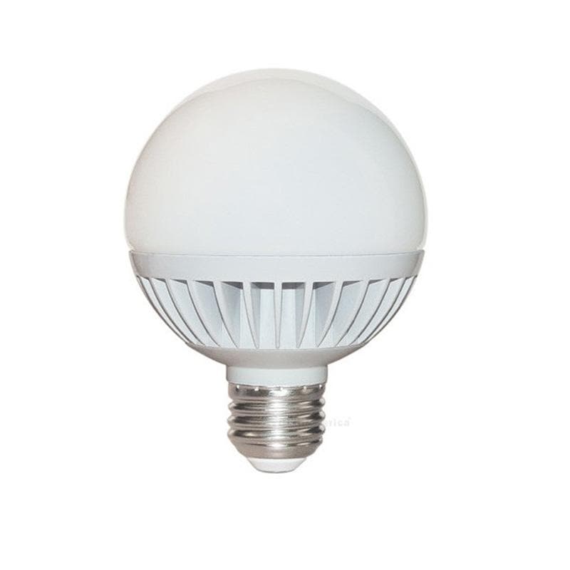 Satco 8w 120v Globe G25 5000k Dimmable E26 Natural Light LED Bulb