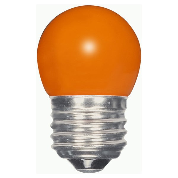 1.2w S11 LED 120v Ceramic Orange E26 Medium base