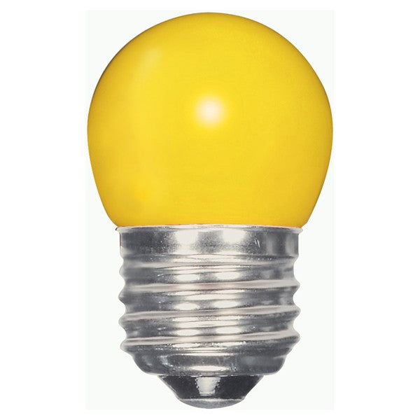 1.2w S11 LED 120v Ceramic Yellow E26 Medium base