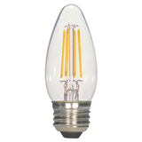 C11 Candle LED Filament 4.5W 2700K E26 Base Dimmable Bulb - 40w Equiv