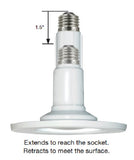 2PK - 8.5W 4in. Recessed LED 120V 2700K Warm White Downlight Retrofit Trim - BulbAmerica