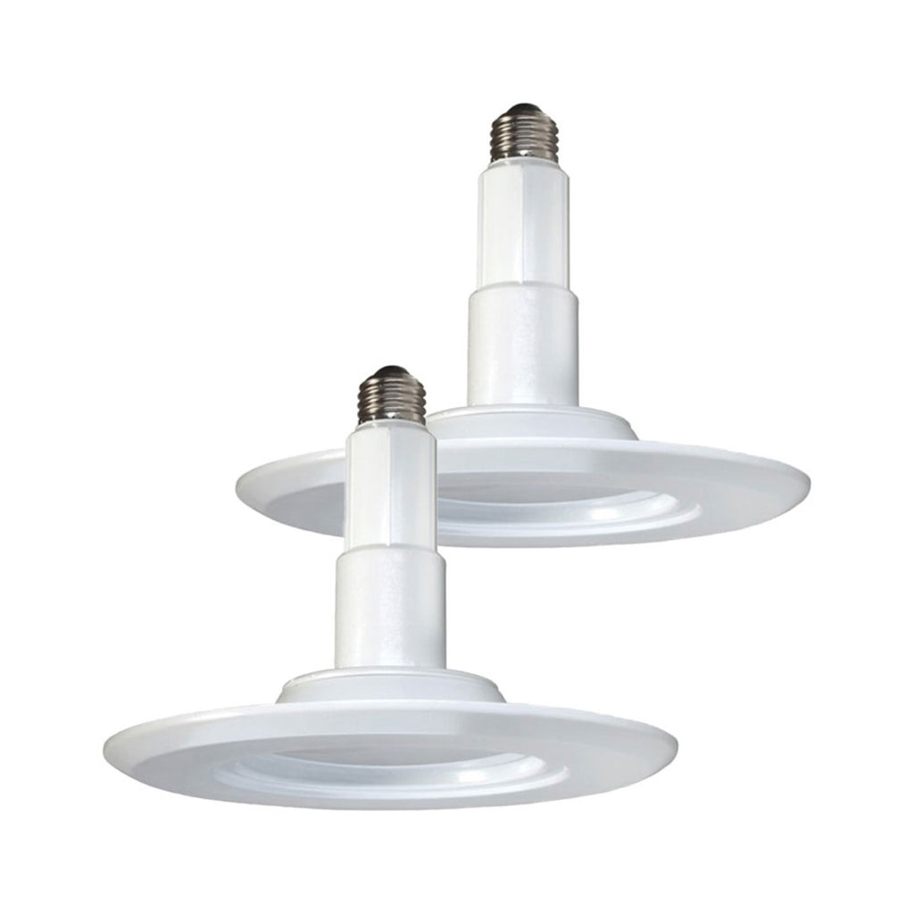 2PK - 8.5W 4in. Recessed LED 120V 2700K Warm White Downlight Retrofit Trim