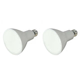 2Pk - Satco 8W BR30 LED 650Lm 2700K Warm White Dimmable Bulb - 65w Equiv