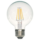 4.5w Globe G25 LED Filament 450Lm 3000K Warm White Dimmable E26 Base Bulb