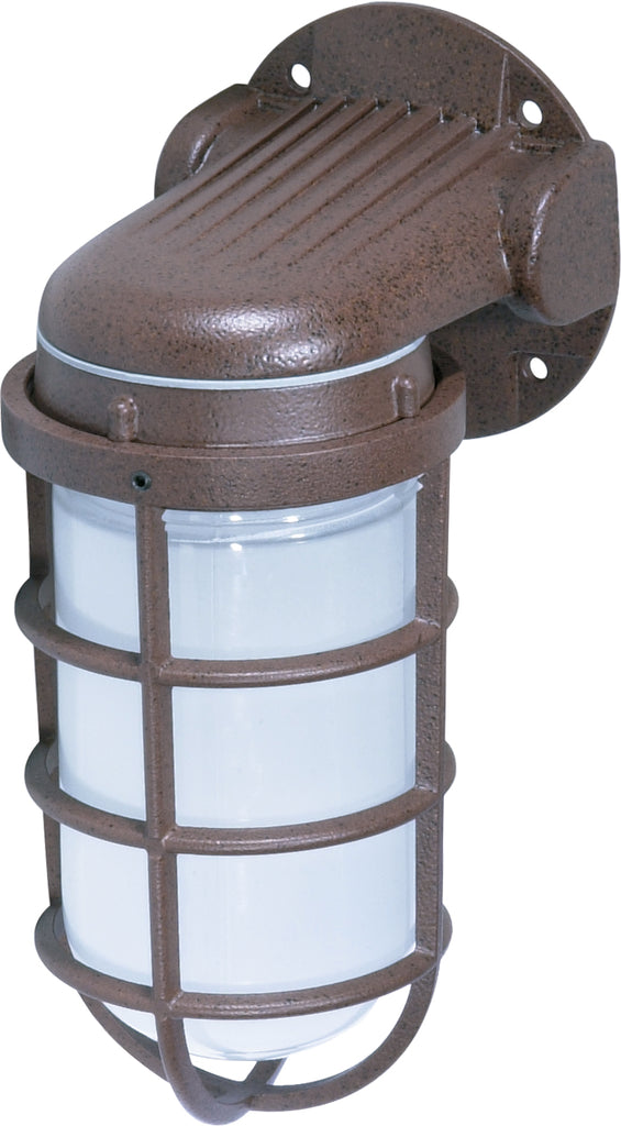 Nuvo 1-Light 150w 10" Style Wall Mount w/ Frosted Glass in Old Bronze Finish