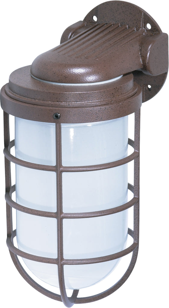 Nuvo 1-Light 300w 11" Style Wall Mount w/ Frosted Glass in Old Bronze Finish