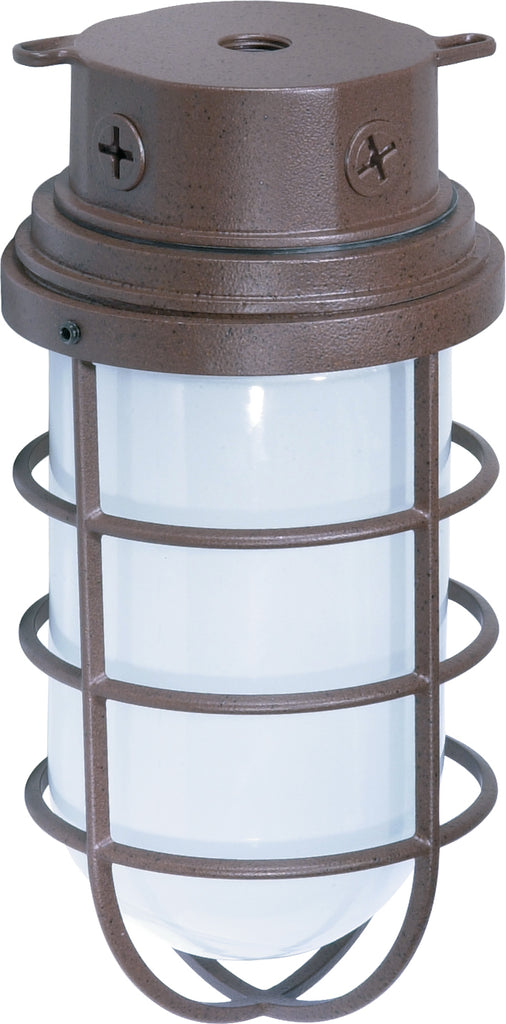 Nuvo 1-Light 200w 11" Style Wall Mount w/ Frosted Glass in Old Bronze Finish