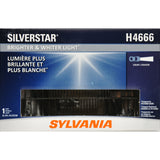 SYLVANIA H4666 SilverStar High Performance Halogen Headlight 100x165