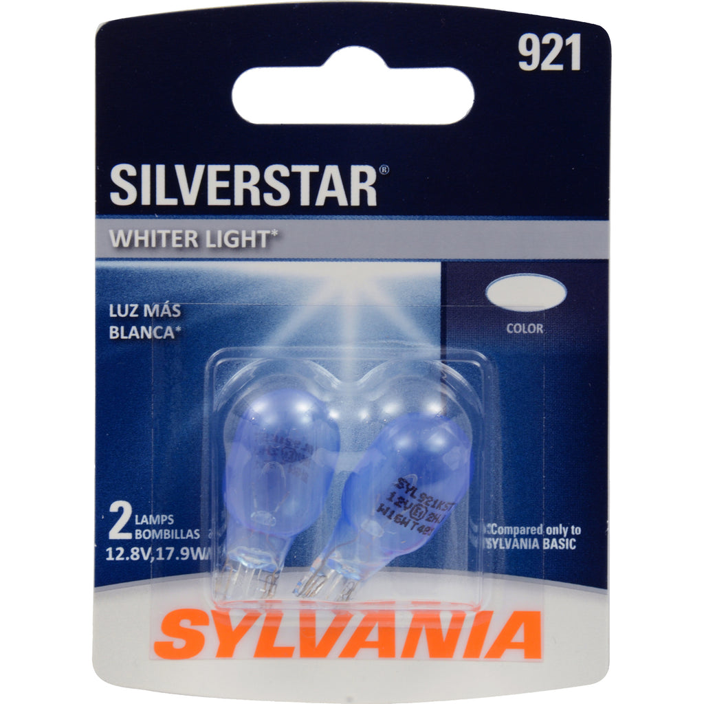 2-PK SYLVANIA 921 SilverStar High Performance Automotive Light Bulb