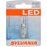 SYLVANIA DE3021 31mm Festoon Cool White LED Automotive Bulb - Fits DE3175 DE3022