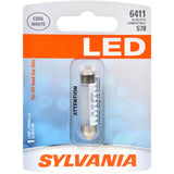 SYLVANIA 6411 41mm Festoon White LED Automotive Bulb