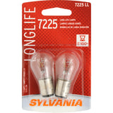 2-PK SYLVANIA 7225 P21/4W Long Life Automotive Light Bulb