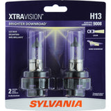 2-PK SYLVANIA H13 XtraVision Halogen Headlight Automotive Bulb