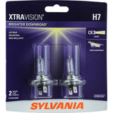2-PK SYLVANIA H7 XtraVision Headlight Automotive Bulb