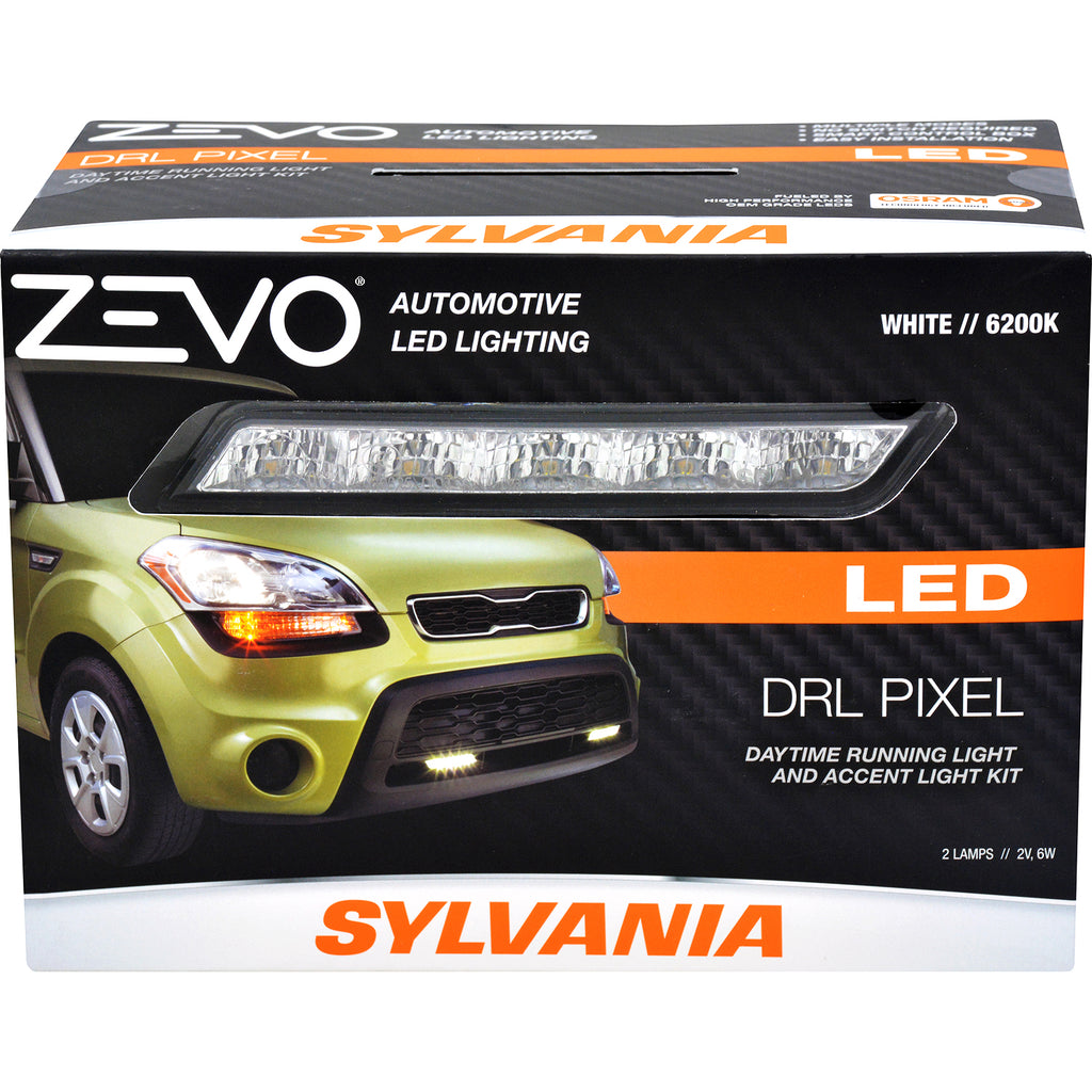 SYLVANIA ZEVO Pixilated Style LED Daytime Running Light Accent Kit