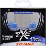 2-PK SYLVANIA H3 zXe High Performance Halogen Fog Light Bulb