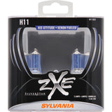 2-PK SYLVANIA H11 SilverStar zXe High Performance Halogen Headlight Bulb