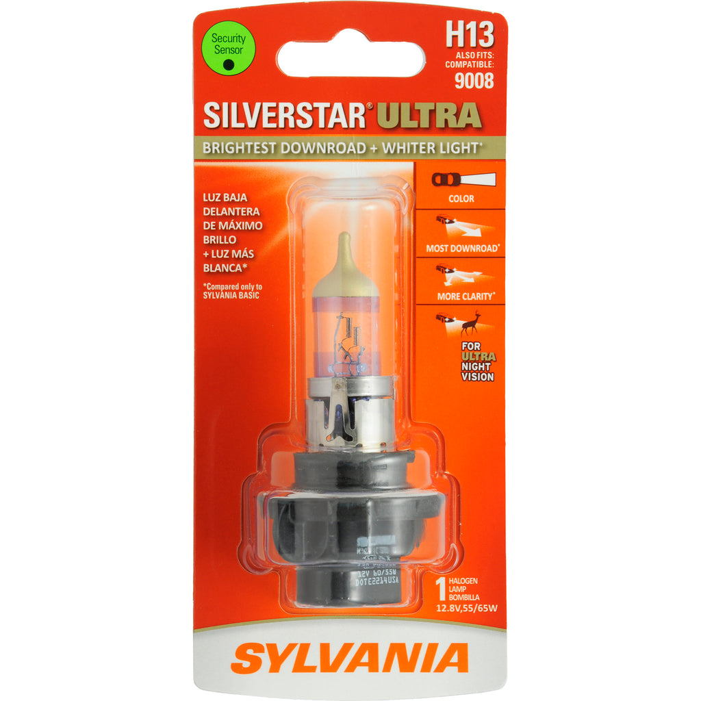 SYLVANIA H13 SilverStar Ultra High Performance Halogen Headlight Bulb