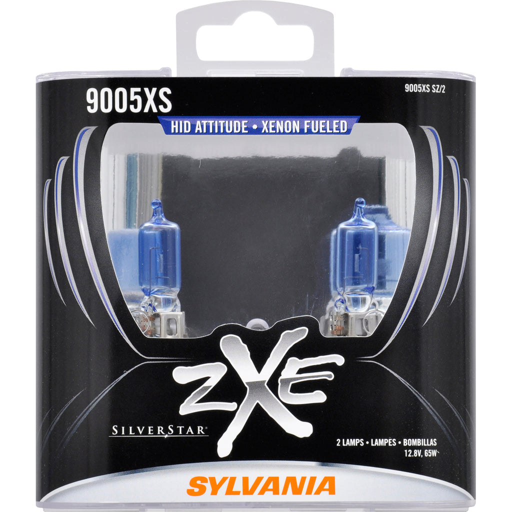 2-PK SYLVANIA 9005XS HB3A SilverStar zXe High Performance Halogen Headlight Bulb