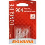 2-PK SYLVANIA 904 Long Life Automotive Light Bulb