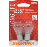 2-PK SYLVANIA 2357 Miniature Incandescent Long Life Bulb