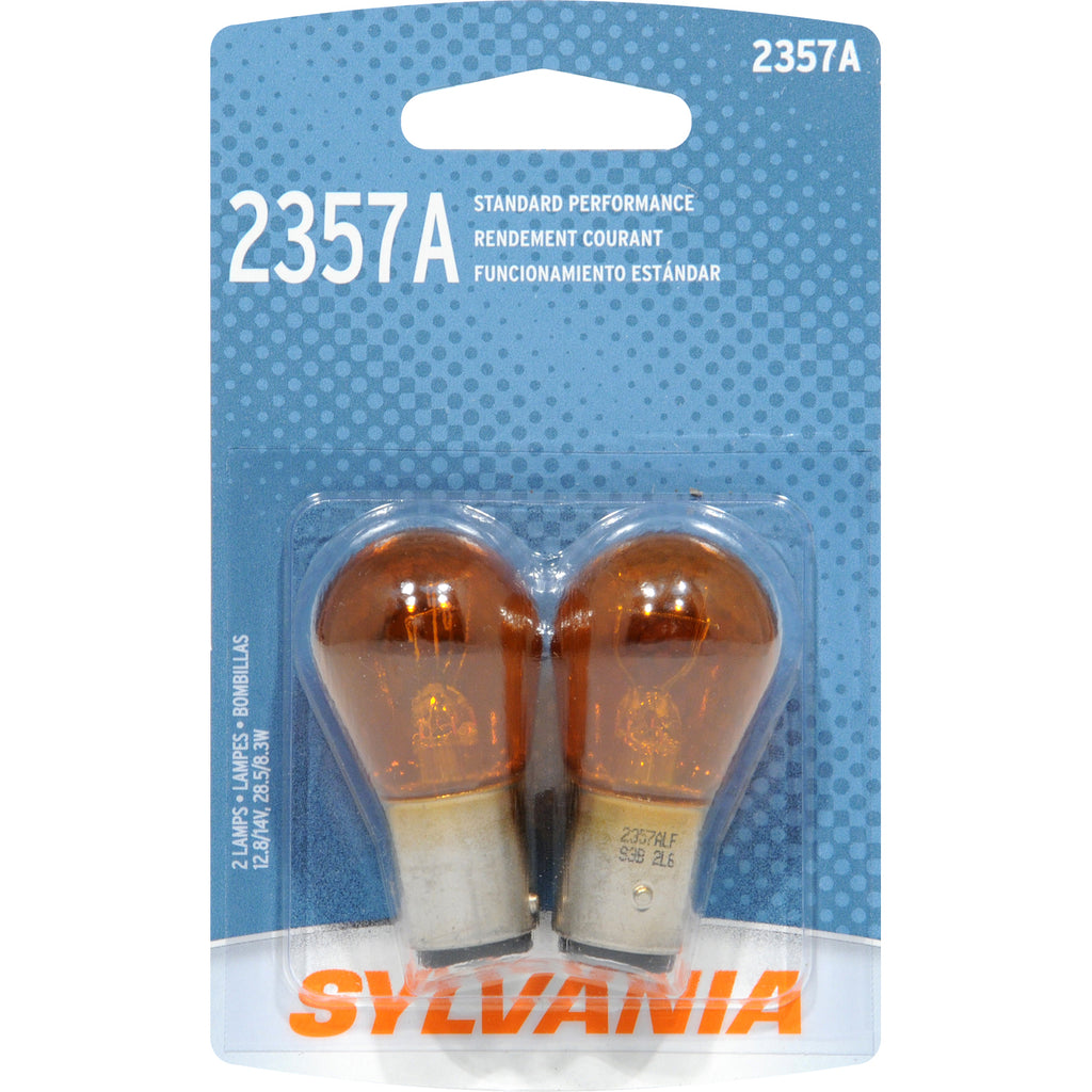 2-PK SYLVANIA 2357A Basic Automotive Light Bulb