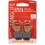 2-PK SYLVANIA 3757A Long Life Automotive Light Bulb