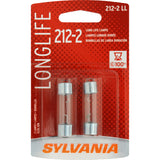 2-PK SYLVANIA 212-2 Long Life Automotive Light Bulb