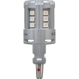 2-PK SYLVANIA 4157 Amber LED Automotive Bulb - also fits 3457 & 3157_3