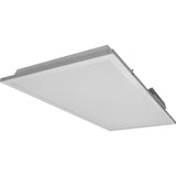 NICOR 2x4 Contractor Friendly LED Troffer in 5000K with Emergency Backup