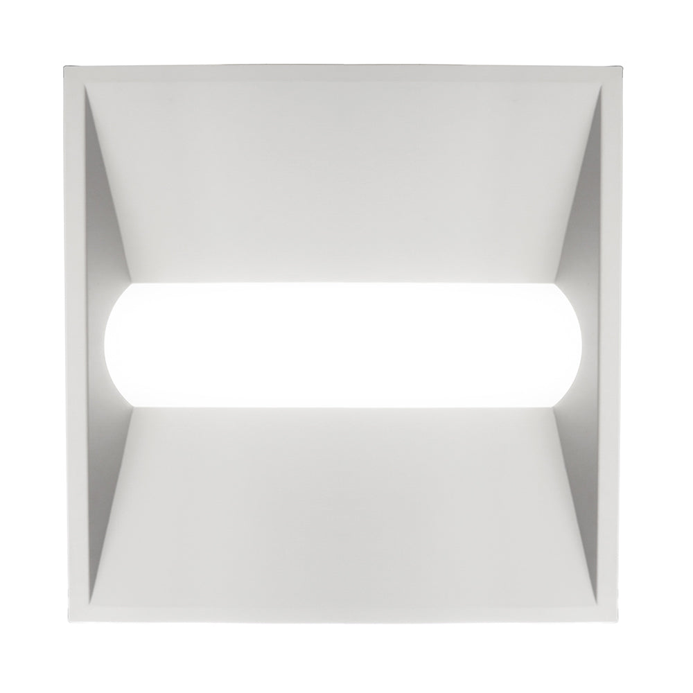 NICOR 2x2 Ft. LED Retrofit Ceiling Troffer Kit w/ Precision Engineered Diffuser