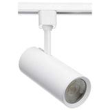 Satco 20w LED Commercial Track Head White Cylinder 24 Degree Beam Angle 120v