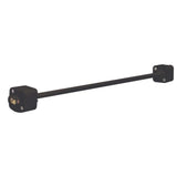 Satco TP165 Black 36 inch Extension Wand Track Lighting Track Standoff Rod