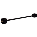 Satco TP166 Black 48 inch Extension Wand Track Lighting Track Standoff Rod