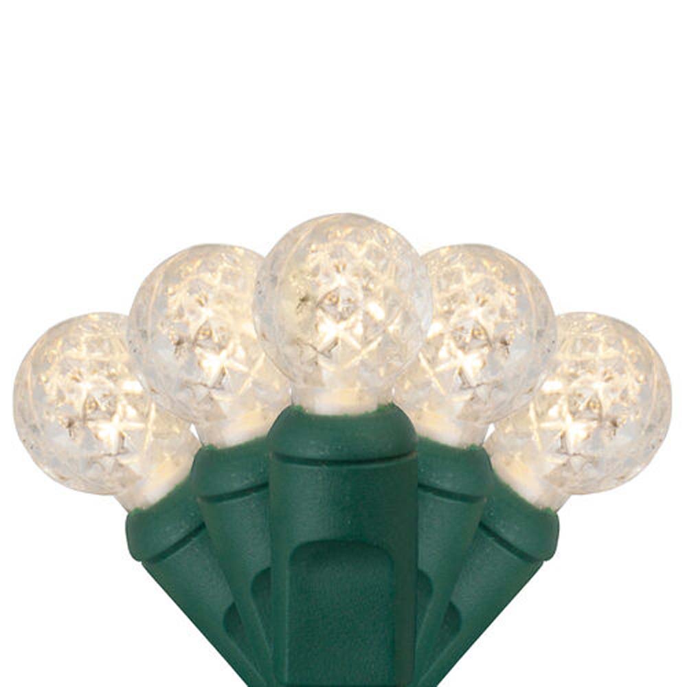 Wintergreen Lighting 20-Bulb Battery Powered Twinkle LED Christmas Lights, Warm White