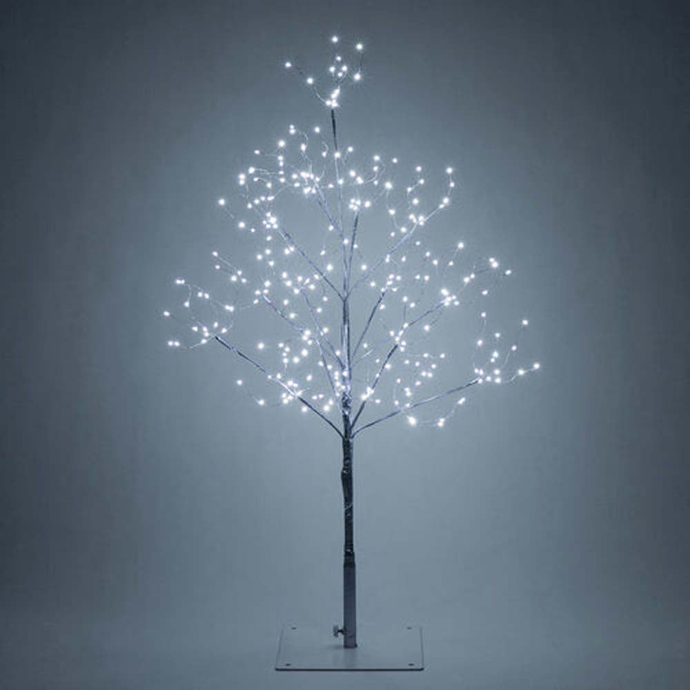 3-ft. Silver Fairy Light Tree, Cool White LED