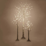 3-ft. Warm White LED Birch Tree - BulbAmerica