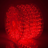 WinterGreen 150 ft Red LED Rope Light 2-Wire 120 Volt