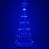 4-ft. Blue LED Animated Outdoor Lightshow Christmas Tree