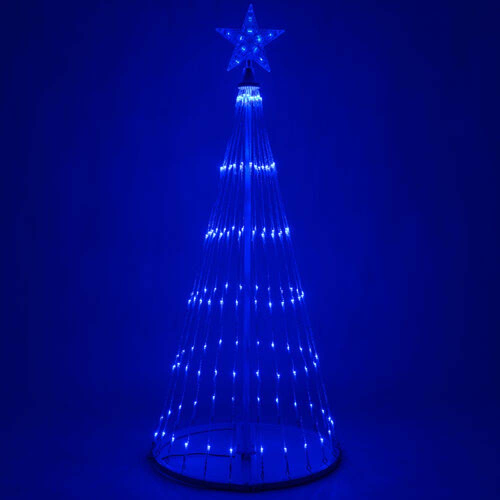 12-ft. Blue LED Animated Outdoor Lightshow Christmas Tree