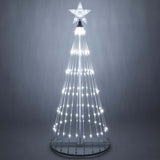 6-ft. Cool White LED Animated Outdoor Lightshow Christmas Tree
