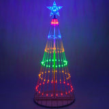 6-ft. Multicolor LED Animated Outdoor Lightshow Christmas Tree
