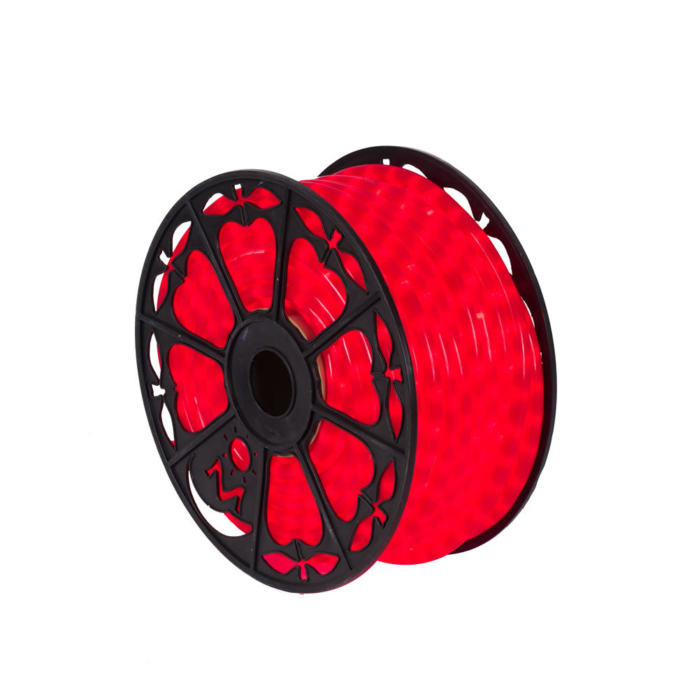 Vickerman 150 ft. x.5 in. Fluorescent Red LED Rope Light