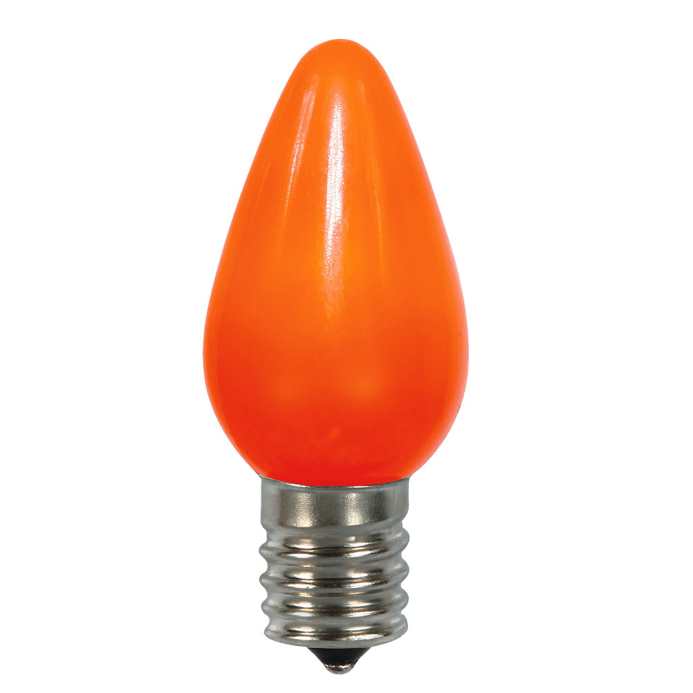 25 Pack - Vickerman C7 Ceramic LED Orange Twinkle Bulb