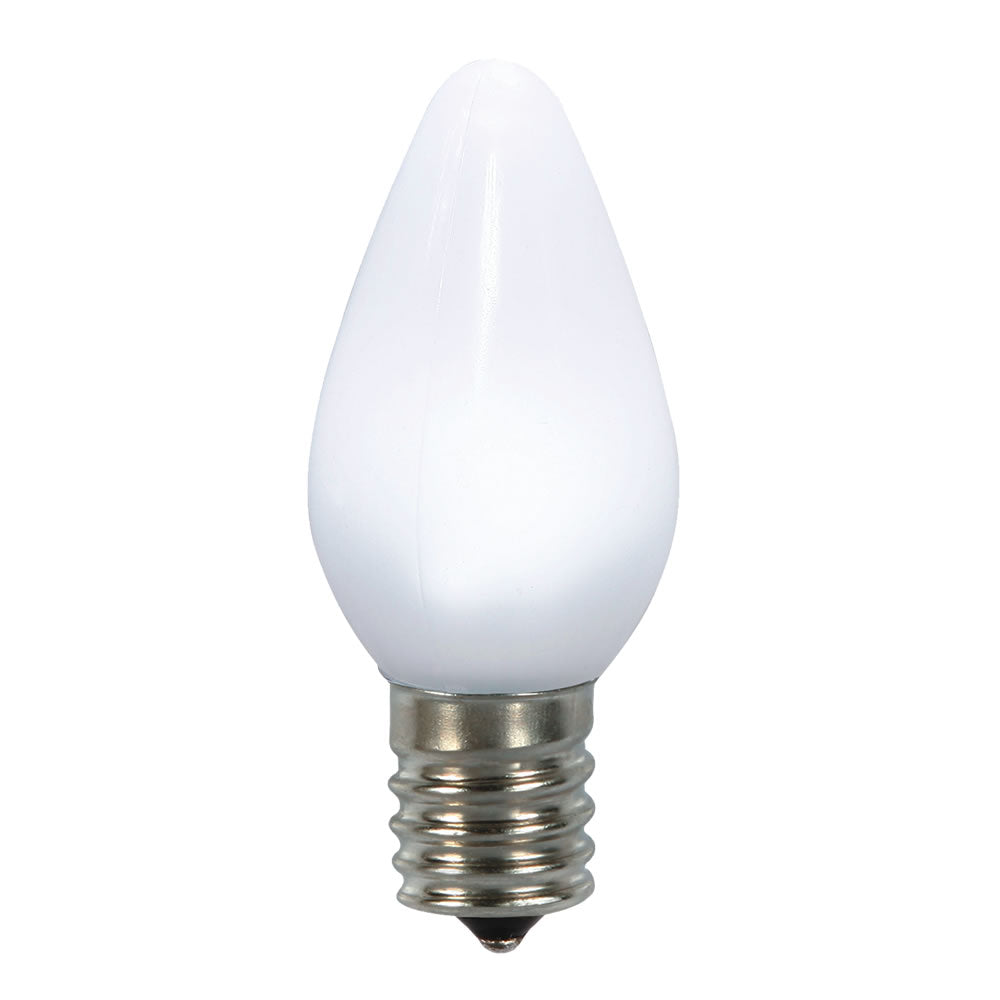25PK - Vickerman C7 Ceramic LED Pure White Bulb 0.96W 130V