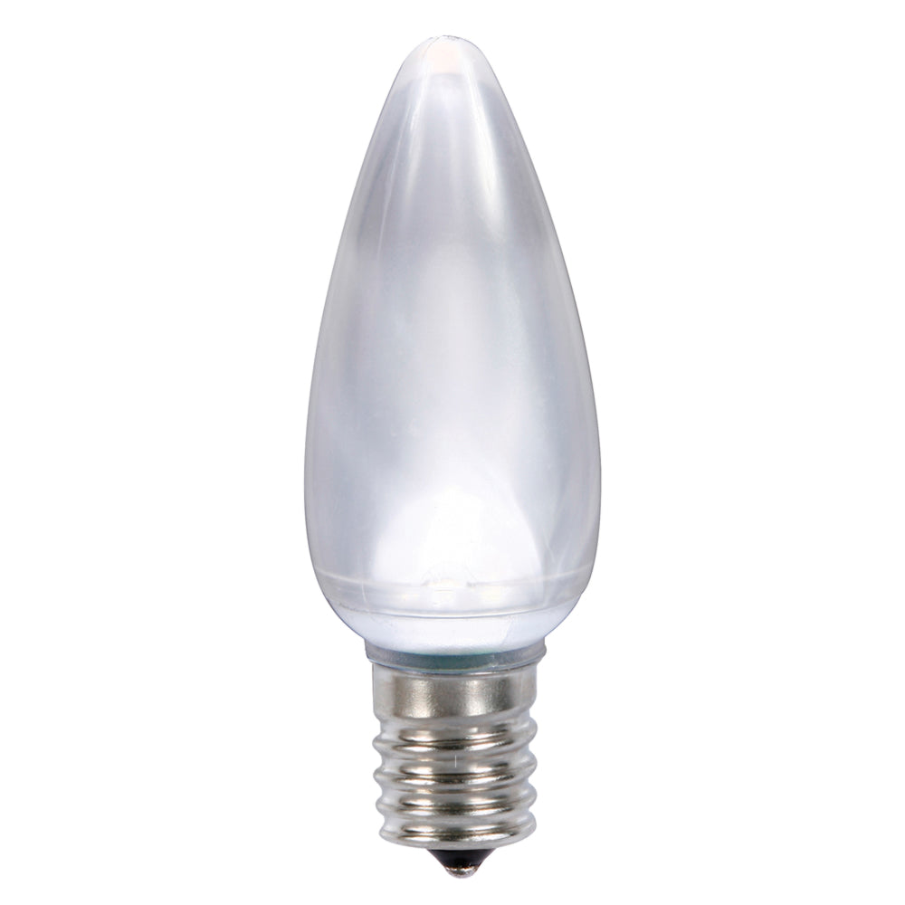 25PK - Vickerman C9 Ceramic LED Cool White Bulb 0.96W 130V