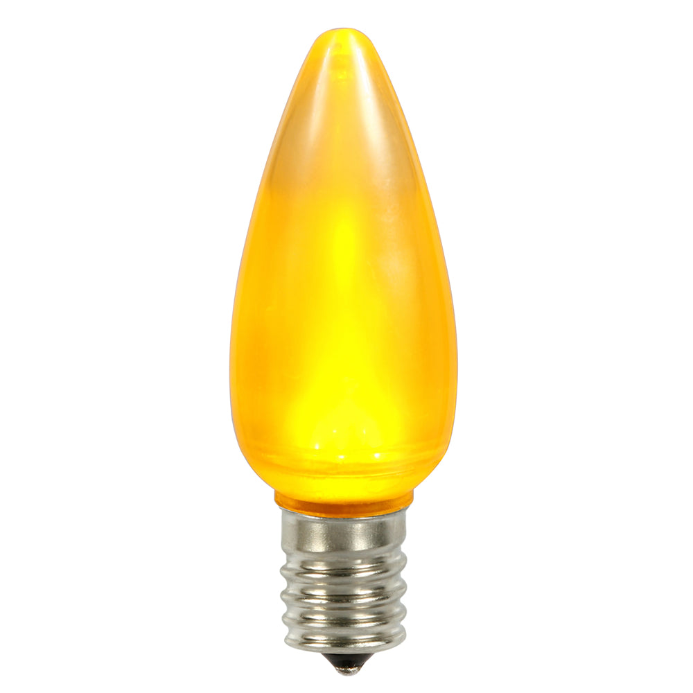 25PK - Vickerman C9 Ceramic LED Yellow Bulb 0.96W 130V