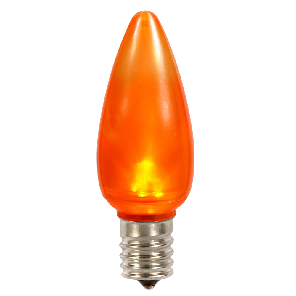 25 Pack - Vickerman C9 Ceramic LED Orange Twinkle Bulb